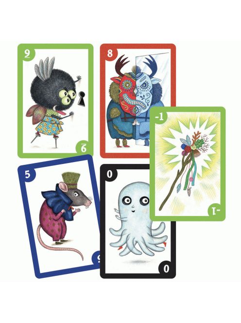 Djeco Kártyajáték - Borzongós - Spooky Boo!