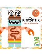 Djeco Optikai puzzle - Vicces szörnyek, 27 db-os - Kinoptik RigoloMonster