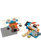 Djeco Optikai puzzle, Robotok, 60 db