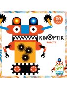 Djeco Optikai puzzle, Robotok, 60 db