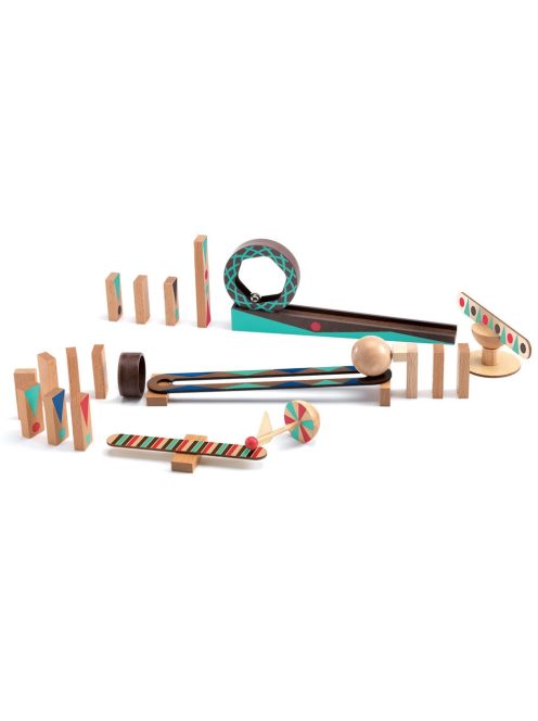 Djeco Építőjáték, Sokasodó, 28 db - Zig & Go