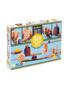 Djeco Építőjáték Forgalmas, 51 db-os - Zig & Go Junior