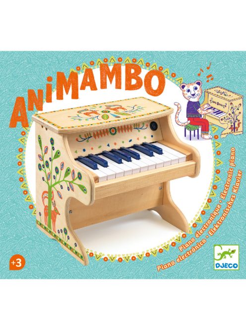 Djeco: Animambo Játékhangszer - Zongora - Electronic Piano