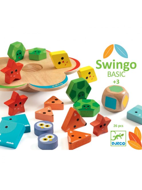 Djeco Társasjáték - Egyensúlyban építő - SwingoBasic 