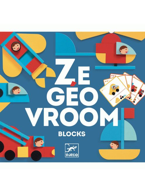 Djeco Képkirakó - Közlekedés, Ze Geo