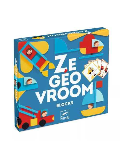 Djeco Képkirakó - Közlekedés, Ze Geo