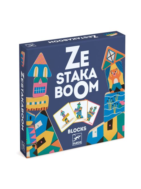 Djeco Felfedező játék - Egyensúly építő - Ze Stakaboom