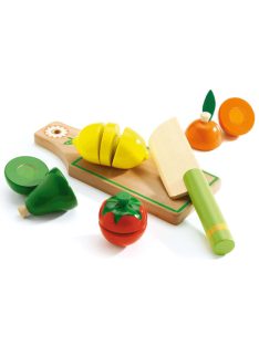   Djeco Szeletelhető gyümölcsök - Fruits & vegetables to cut