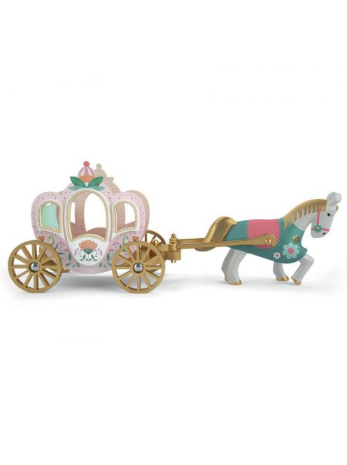 Djeco Hercegnő - Mila hintóval - Mila & Ze Carrosse