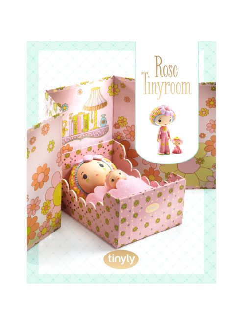 Djeco: tinyly TINYLY álomvilág - Rózsaszín apró szoba - Rose Tinyroom