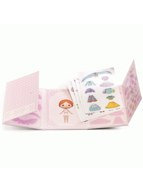 Djeco Tinyly - Miss Lilyruby - Stickers removable
