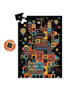 Djeco Optikai puzzle, Városi nyüzsgés, 100 db