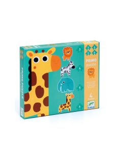 Djeco Primo puzzle - A szavannán - In the jungle