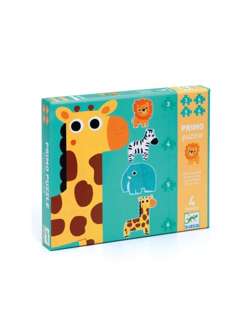 Djeco Primo puzzle, A szavannán