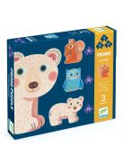 Djeco Primo puzzle, Az erdőben