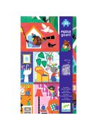 Djeco Óriás puzzle - A Kisbarátok Háza, 36 db-os - The Little Buddies' House