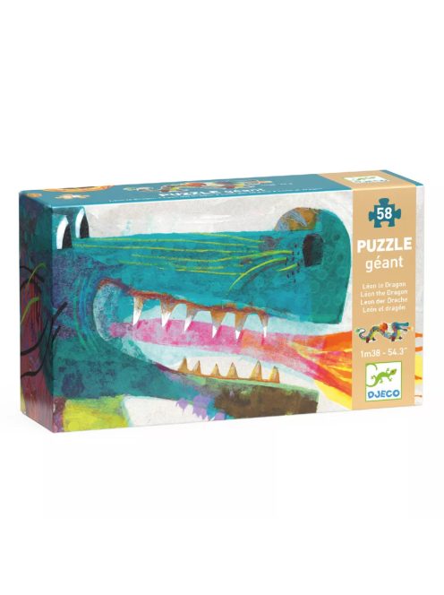 Djeco Óriás puzzle, Leon a sárkány