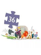 Djeco Óriás puzzle, Állati parádé, 36 db