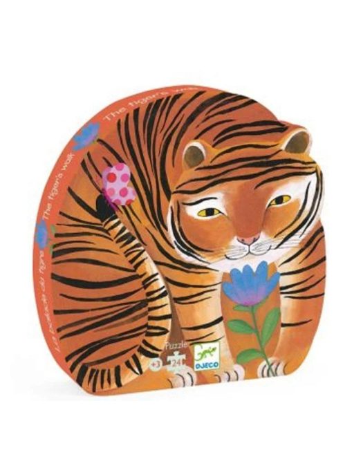 Djeco Formadobozos puzzle - A tigris sétája