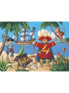 Djeco Formadobozos puzzle - Kalózok kincse