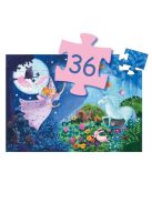 Djeco Formadobozos puzzle - Tündér és az egyszarvú