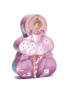Djeco Formadobozos puzzle - Balerina virággal 
