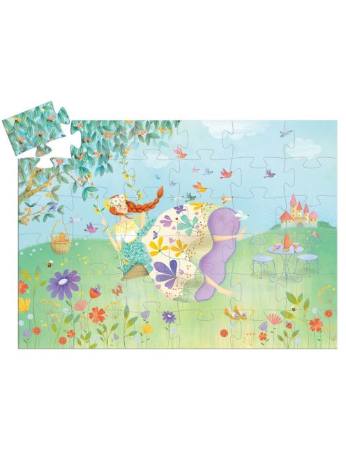 Djeco Formadobozos puzzle - Tavasz hercegnő