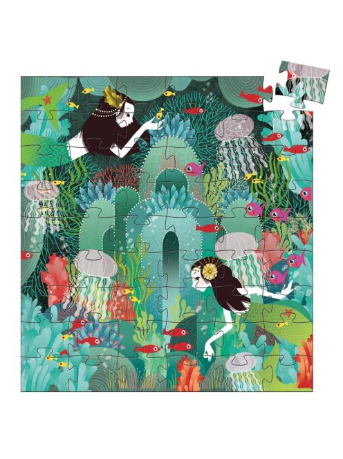 Djeco Formadobozos puzzle - Gyöngyhalász lányka
