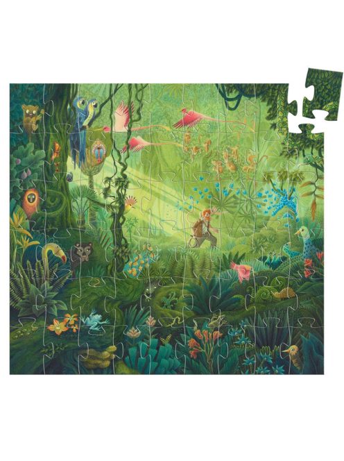 Djeco Formadobozos puzzle - Dzsungel puzzle - In the Jungle