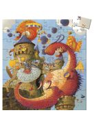 Djeco Formadobozos puzzle - Vaillant és a sárkány