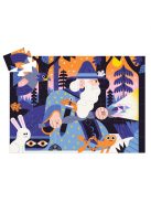 Djeco Formadobozos puzzle - Varázsló varázspálcával