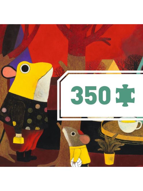 Djeco Művész puzzle, Vulkánia 