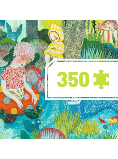 Djeco Művész puzzle, Folyóparti piknik