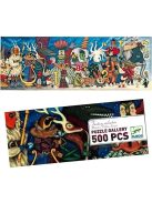 Djeco Művész puzzle, Fantasztikus zenekar, 500 db