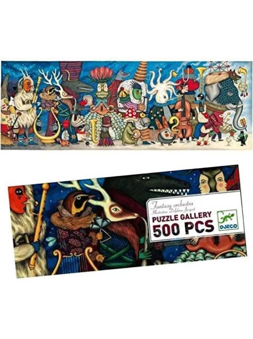Djeco Művész puzzle, Fantasztikus zenekar, 500 db