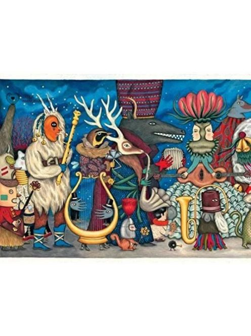 Djeco Művész puzzle, Fantasztikus zenekar, 500 db