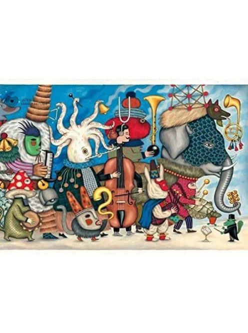 Djeco Művész puzzle, Fantasztikus zenekar, 500 db