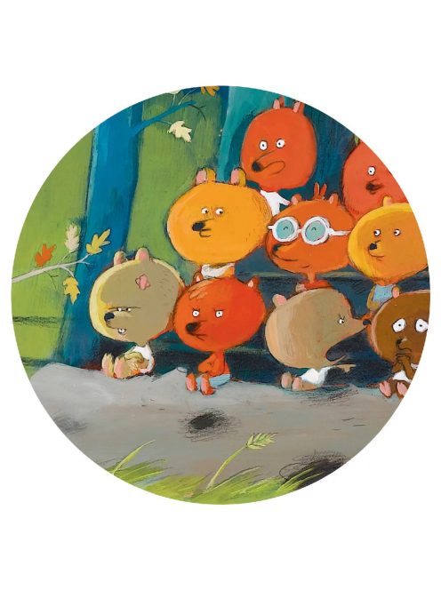 Djeco Művész puzzle, Erdei barátok, 100 db