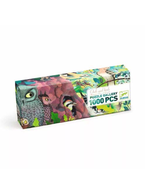 Djeco Művész puzzle, Baglyok és madarak