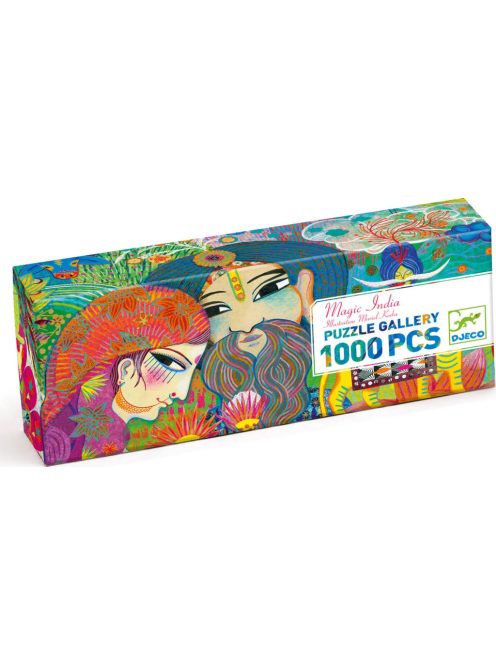 Djeco Művész puzzle, Varázslatos India, 1000 db