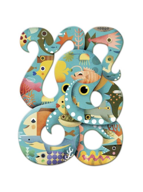 Djeco Művész puzzle - Octopus, 350 db-os