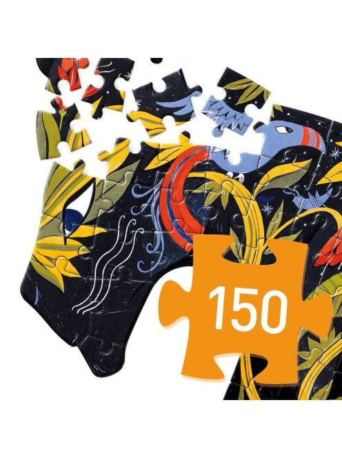 Djeco Művész puzzle, Fekete párduc, 150 db