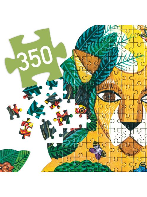 Djeco Művész puzzle - Oroszlán, 350 db-os - Lion
