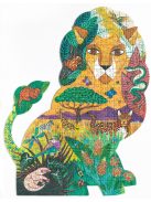 Djeco Művész puzzle - Oroszlán, 350 db-os - Lion