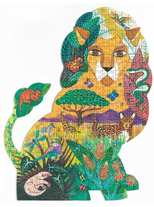 Djeco Művész puzzle - Oroszlán, 350 db-os - Lion