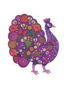 Djeco Művész puzzle - Páva, 500 db-os - Peacock