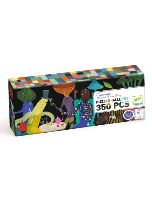 Djeco Művész puzzle - Padlizsán lecsó, 350 db-os - Caponata