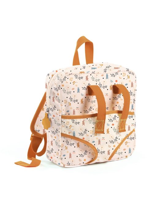 Djeco: Pomea Hátizsák - Babahordozó - Doll backpack carrier