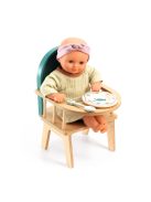 Djeco Babaetetés - Etetőszék játékbabáknak - Baby chair