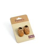 Djeco: Pomea Játékbaba cipő - Barna cipőcske - Brown shoes